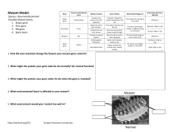 Mutant Model - EarthRef.org
