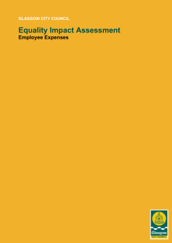 Equality - Glasgow City Council