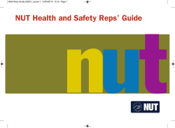NUT Health and Safety Reps` Guide