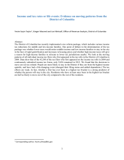 Income and tax rates or life events: Evidence on moving patterns