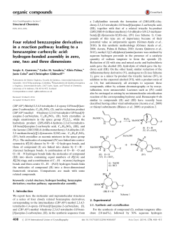 Four related benzazepine derivatives in a reaction pathway leading