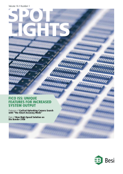 fico iss: unique features for increased system output