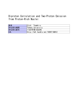 Diproton Correlation and Two-Proton Emission from Proton