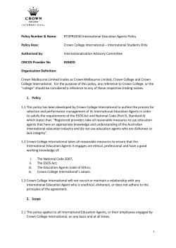 International Education Agents