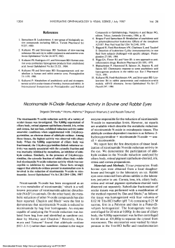 Nicotinamide N-oxide reductase activity in bovine and rabbit
