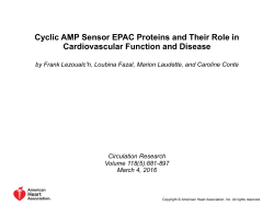Exchange protein directly activated by cAMP