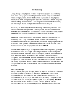 Bonding of Atoms - Magoffin County Schools