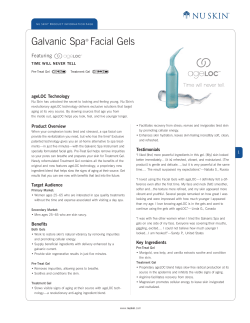 ageLOC Galvanic Gels