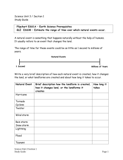 Unit 3 Section 1 Study Guide