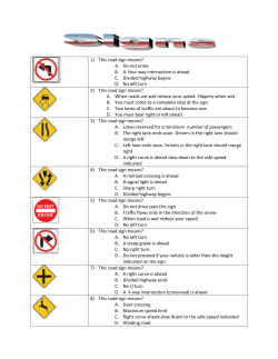 Signs - Blue Ridge CPP