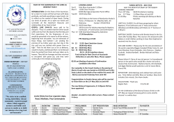 Lectio Divina has four separate steps, Read, Meditate, Pray