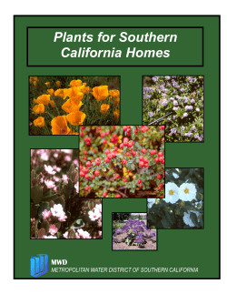 MWD: Plants for Southern California Homes