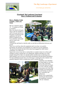 Priestlands` Big Landscape Experiment