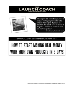 how to start making real money with your own products