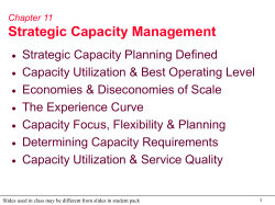 Production and Operations Management: Manufacturing and Services
