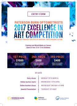 1st prize $1000 2nd prize $600 3rd prize $400