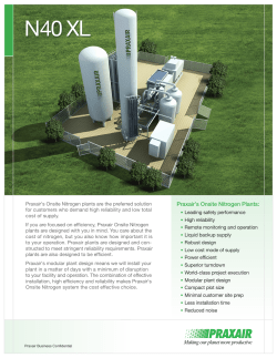 N40XL Nitrogen Plant