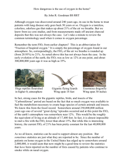 How dangerous is the use of oxygen in the home? - Oxy-View