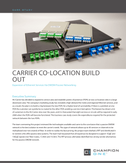 carrier co-location build out