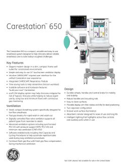 Carestation™ 650
