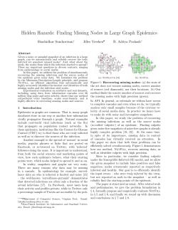 Hidden Hazards: Finding Missing Nodes in Large Graph Epidemics