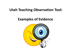 Standard 1: Learner Development The teacher understands