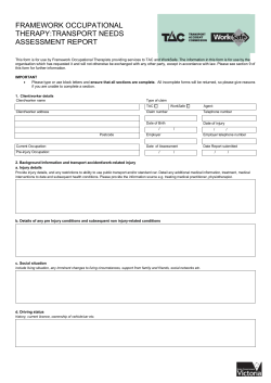 Important notes for completing the treatment notification plan