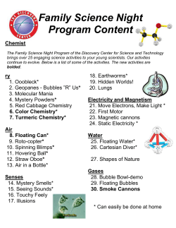 FSN Activities Flyer 2015