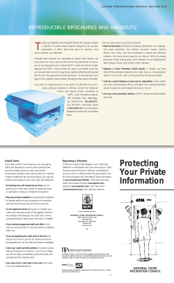 Protecting your Private Information