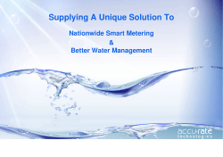 Supplying A Unique Solution To - Department of Housing, Planning