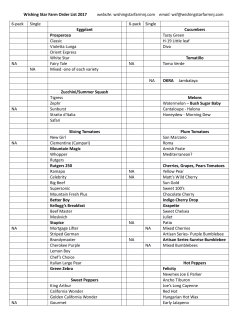 2017 order form - Wishing Star Farm NJ