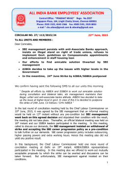 24th June Strike postponed