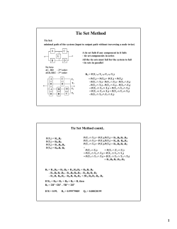 Tie Set Method