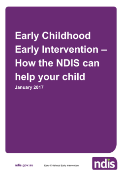 How the NDIS can help your child