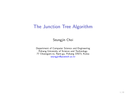 The Junction Tree Algorithm
