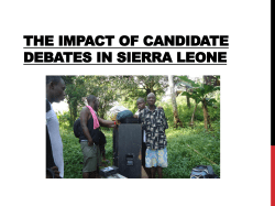 exit polls in control villages reveal that