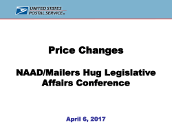 Sharon Owens USPS Presentation