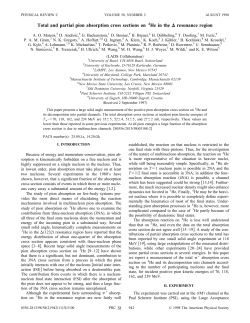 Total and partial pion absorption cross sections on 4He in the