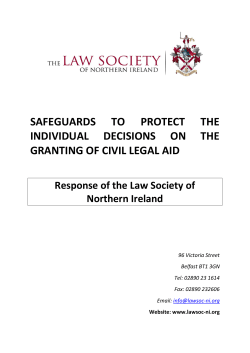 safeguards to protect the individual decisions on the granting of civil