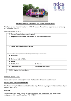 Engagement Request &ndash; Involving Children and young people