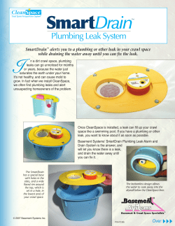 SmartDrain - Bay Area Moisture Control