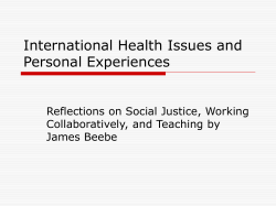 commitment to social justice