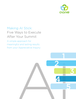 Making AI Stick: Five Ways to Execute After Your Summit