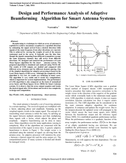 Design and Performance Analysis of Adaptive