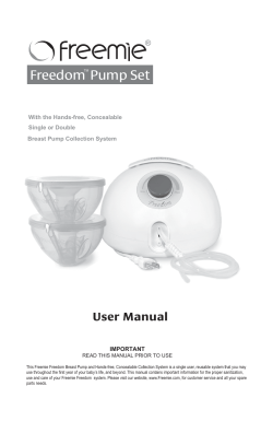 Freedom Pump Set