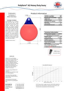 Polyform&reg; A2 Heavy Duty buoy