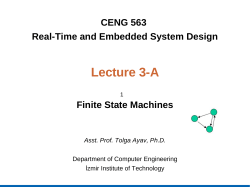 Finite State Machines