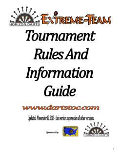 D. 2014 Extreme Team Tournament Rules