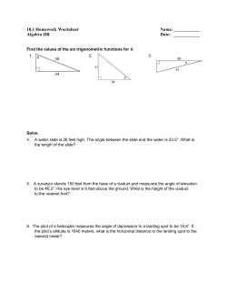10.1 Homework Worksheet Name: ______ Algebra IIB Date: ______
