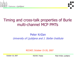 NIM A572 (2007) 432 Cherenkov photons from PMT
